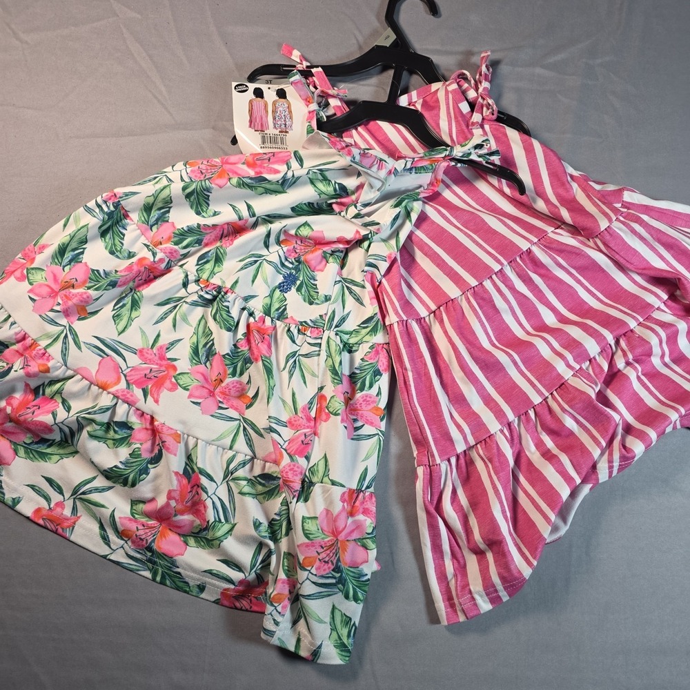 Tommy Bahama Girls Summer Dress 2 Pack Size 3T NWT
